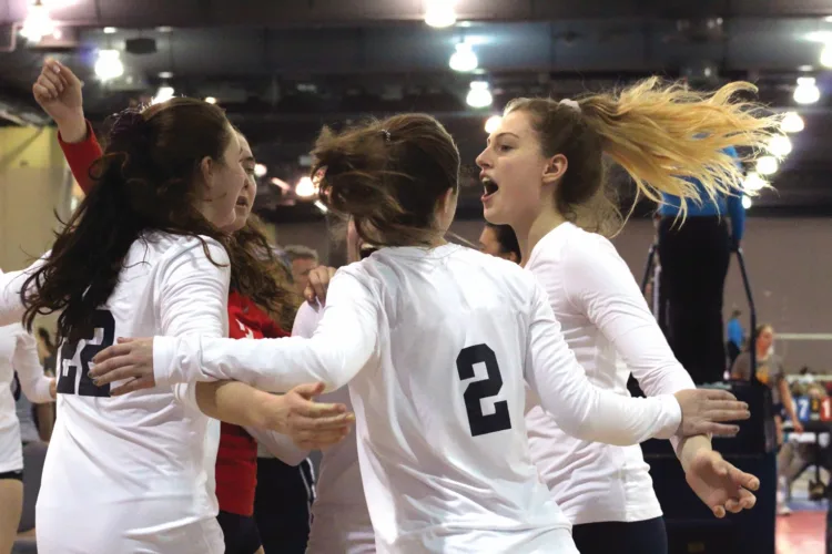 Lady Pirates pick up first volleyball win